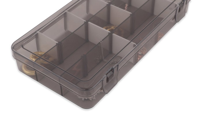 Hermia LV-145 Caja de Joyas Negra Organizador Joyas Elegante Plástico para Mujer
